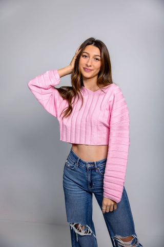 ELECTRIC PINK SWEATER