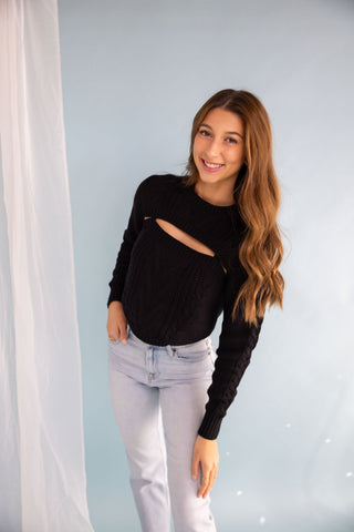 Cut out  sweater